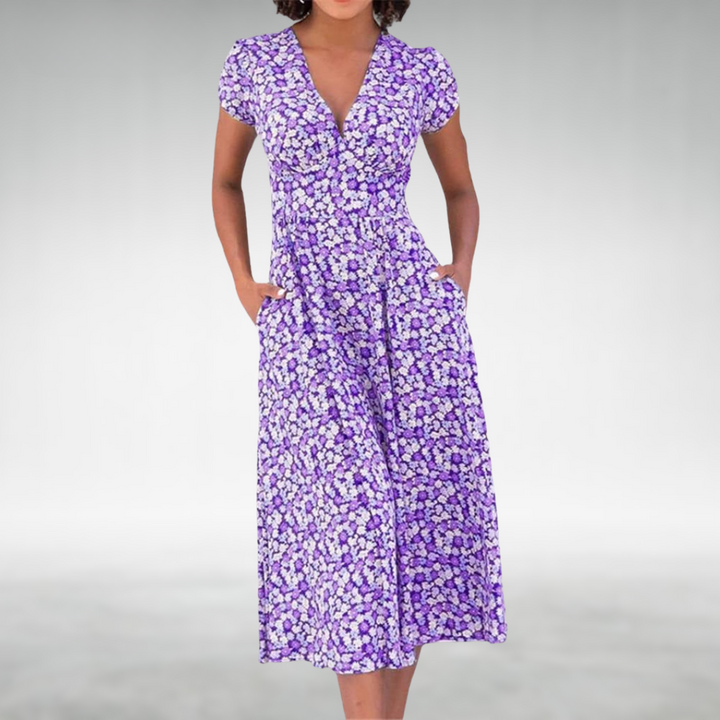 Joan™ – Elegant Summer Midi Dress
