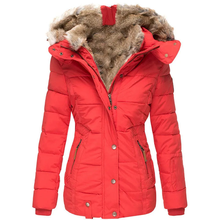 Emma™ - Cozy Plush Winter Fur Coat