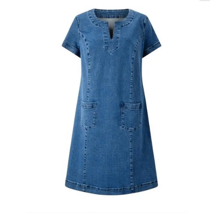 Kiara™ | Classic Denim Dress