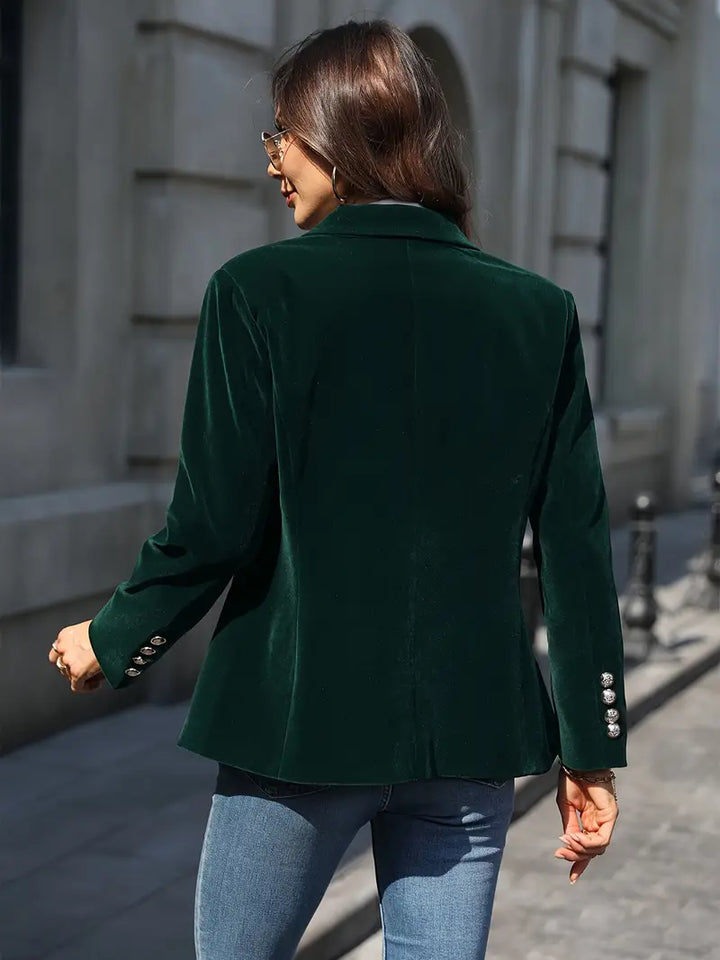 Olivia™ - Chic Velvet Blazer